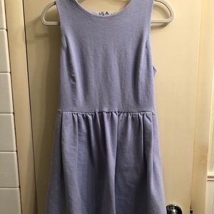 J Crew blue sleeveless dress